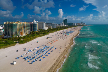 Coastal view of North Beach Miami