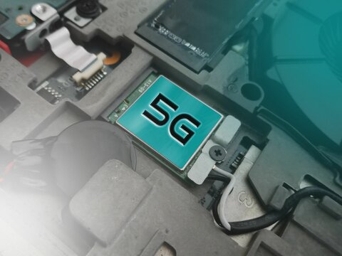 Technology is evolving with 5G, with many features. web security concept