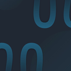 Blue abstract background. Soft shapes. Minimalistic backdrop for graphic design, website, banner. Vector illustration.