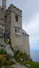 Fototapeta na wymiar A castle in Cornwall, the UK