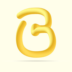 G letter gold design logo type. Vector shinny isolated font for headline, bright template, logo, app logo and more