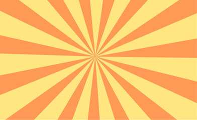 retro sunburst background vector illustration
