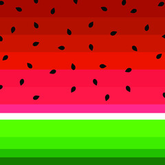 watermelon pattern for background. Seamless background with watermelon. Pieces of watermelon on background. Summer time. A simple pattern. Vector illustration.