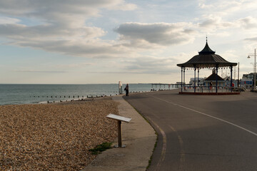 Seafront at Bognor Regis, West Sussex, England, Uk