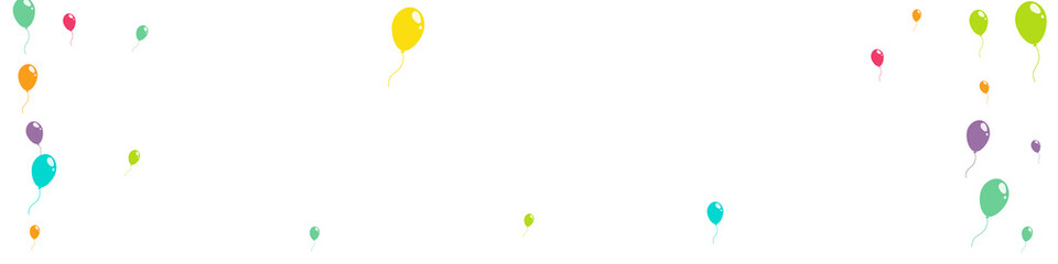 Red and Green and Yellow Round Balloon Vector © Natallia