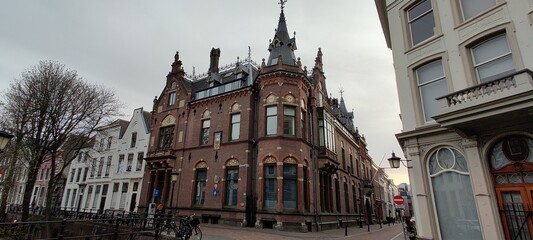 En una esquina de la bella ciudad de Utrecht, Paises Bajos