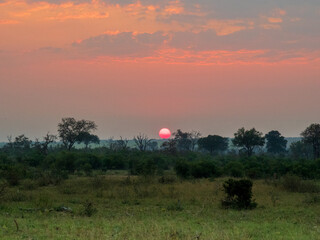 Sunrise over Kruger National Park