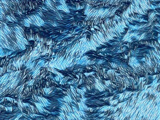 Obraz premium creative design inspired by water foam and bubbles