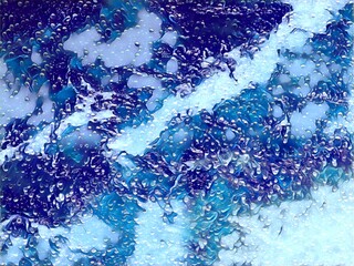 creative design inspired by water foam and bubbles