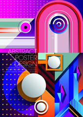 Retro abstract design are applicable for using on poster, background and other creative applications