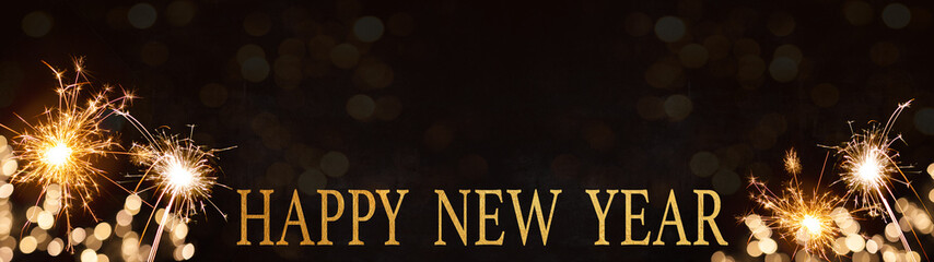  Silvester, New Year's Eve 2023 Party, New year, Fireworks, Firework background banner panorama...