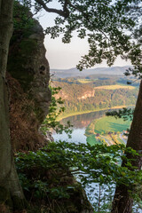 Elbe in der Sächsischen Schweiz