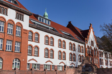 Obraz premium Historic buildings in the center of Wilhelmshaven, Germany