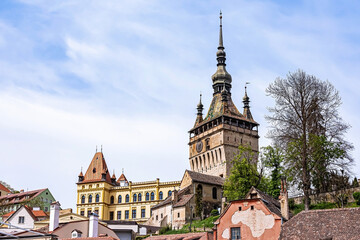 Medieval fortress in Transylvania, Sighisoara, Romania