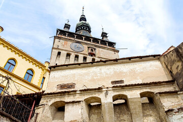 Medieval fortress in Transylvania, Sighisoara, Romania
