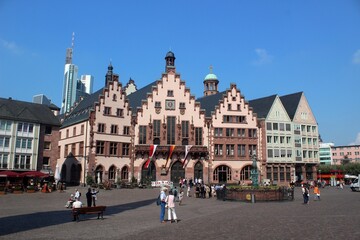 Frankfurter Römer, Altstadt (Old Town), Frankfurt.