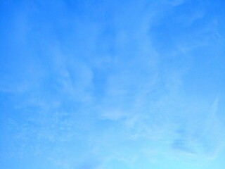 Soft Blue Summer Cloudscape