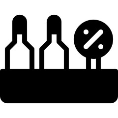 bottle glyph icon