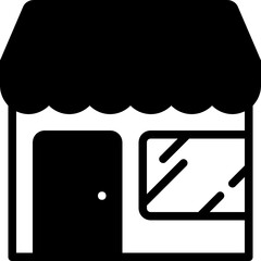 shop store glyph icon
