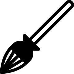 broom glyph icon