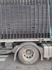 Reinforcing bars framework for armored concrete construction