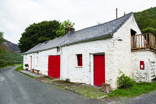 Old Farmhouse In Ceredigion, Wales, UK.