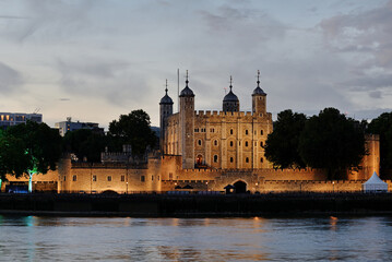 Fototapeta premium Her Majesty's Royal Palace and Fortress the Tower of London.