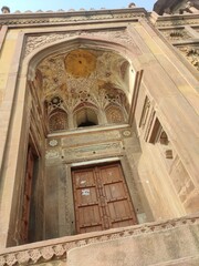 Khusro Bagh is a large walled garden and burial complex located in muhalla Khuldabad close to the Allahabad Junction railway station, in Allahabad, India. It is roughly 6 km from the Akbar fort.