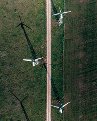windmills electricity eco energy