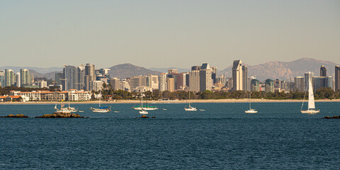 Fototapeta premium San Diego Harbor, California.