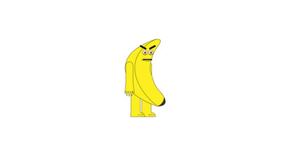 Banana Man/Monster Puppet for Character Animator