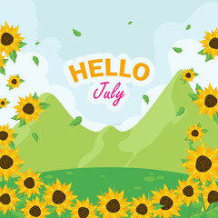 hello july card © Jeronimo Ramos