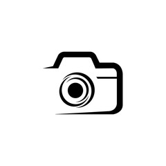 camera icon logo vector design template