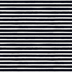 Brush strokes seamless pattern. Freehand horizontal stripes print. Ink lines background. Grunge simple geometric design