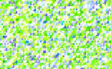 Light Pink, Green vector template with rhombus.