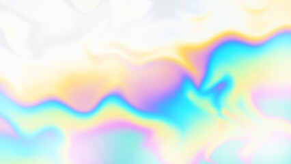 Abstract holographic background with place for text, copy space. Oil spill effect background. Not trace, include mesh gradient. Vector EPS10