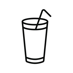 Juice icon. glass of juice sign. vector illustration
