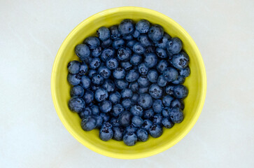 blueberries in a bowl