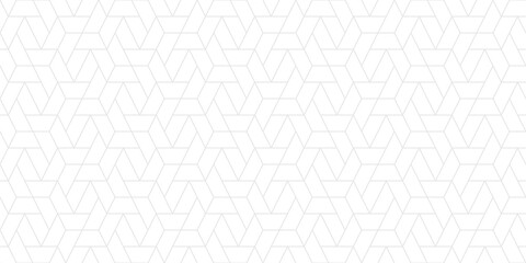 white abstract background with futuristic style and hexagon pattern