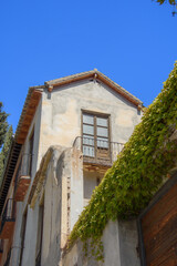 Architecture details of the Town of Granada in Andalusia, Spain
