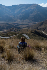 Argentina - Salta - Cuesta del Obispo. Ruta provincial 33, conecta el valle de Lerma con el alto...