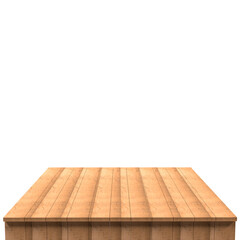 beautiful wood board 3d render for design