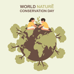 World Nature Conservation Day poster