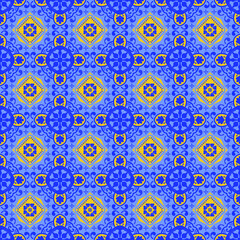 Floral Seamless Pattern Background Garden Nature Damask Aboriginal Art