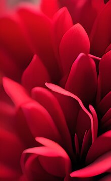 Closeup Red Flower Background