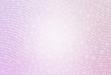 Light Purple vector Beautiful colored illustration with blurred circles in nature style.