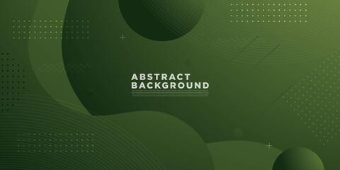 abstract green background with fluid shapes.colorful green design. bright and modern concept. eps10 vector