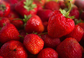 strawberries in a bowl