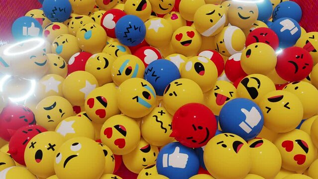 Adventures In World Emoji is motion footage for comedy films and cinematic in Emoji scene. Also good background for scene and titles, logos.