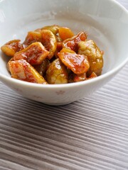 아시아 음식 매실절임, 반찬
